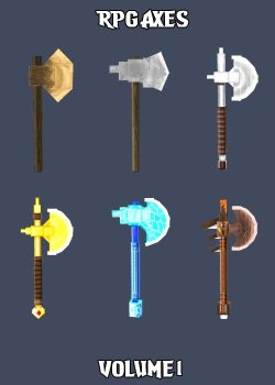 RPG Axes Pack: Volume 1